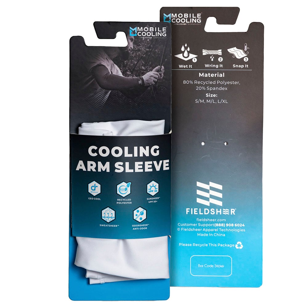 Mobile Cooling MCUA07 Anti - Odor Sun Protection Arm Sleeves, 1 pair - Gorvex.com