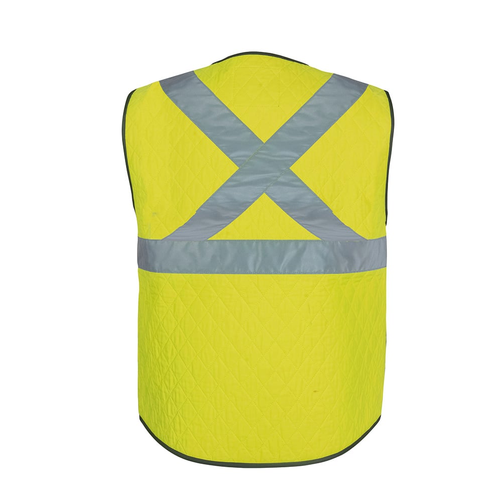 Mobile Cooling MCUV02 Pro Hi Vis Class 2 UPF 50+ V - Neck Unisex Vest - Gorvex.com