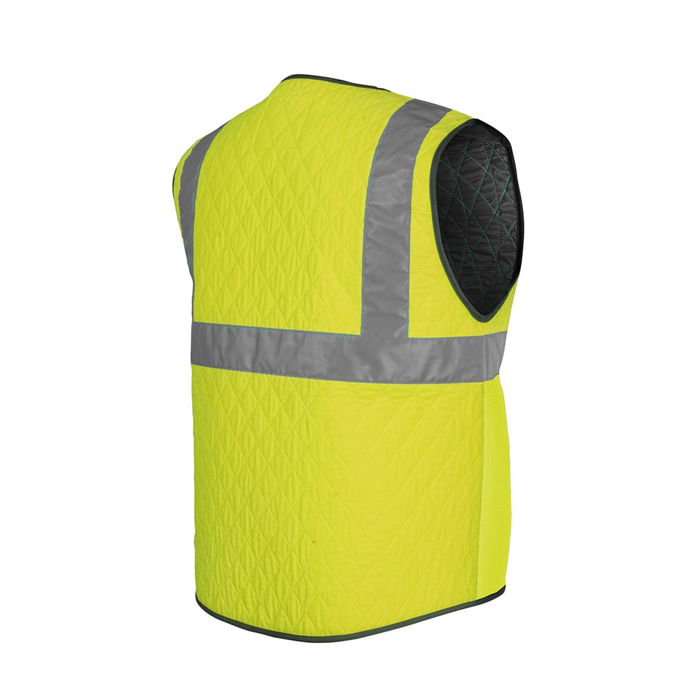 Mobile Cooling MCUV02 Pro Hi Vis Class 2 UPF 50+ V - Neck Unisex Vest - Gorvex.com