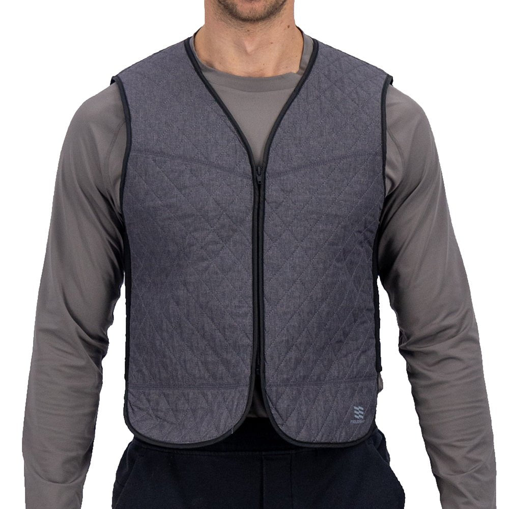 Mobile Cooling MCUV05 Lightweight Stylish V - Neck Zip Vest - Gorvex.com