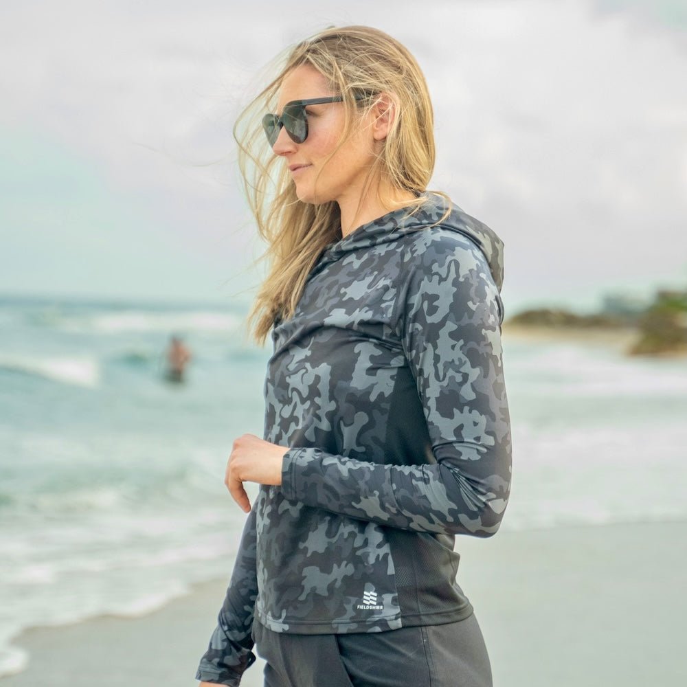 Mobile Cooling MCWT03 Women's Fast Drying Sun Protection Hooded Tee - Gorvex.com