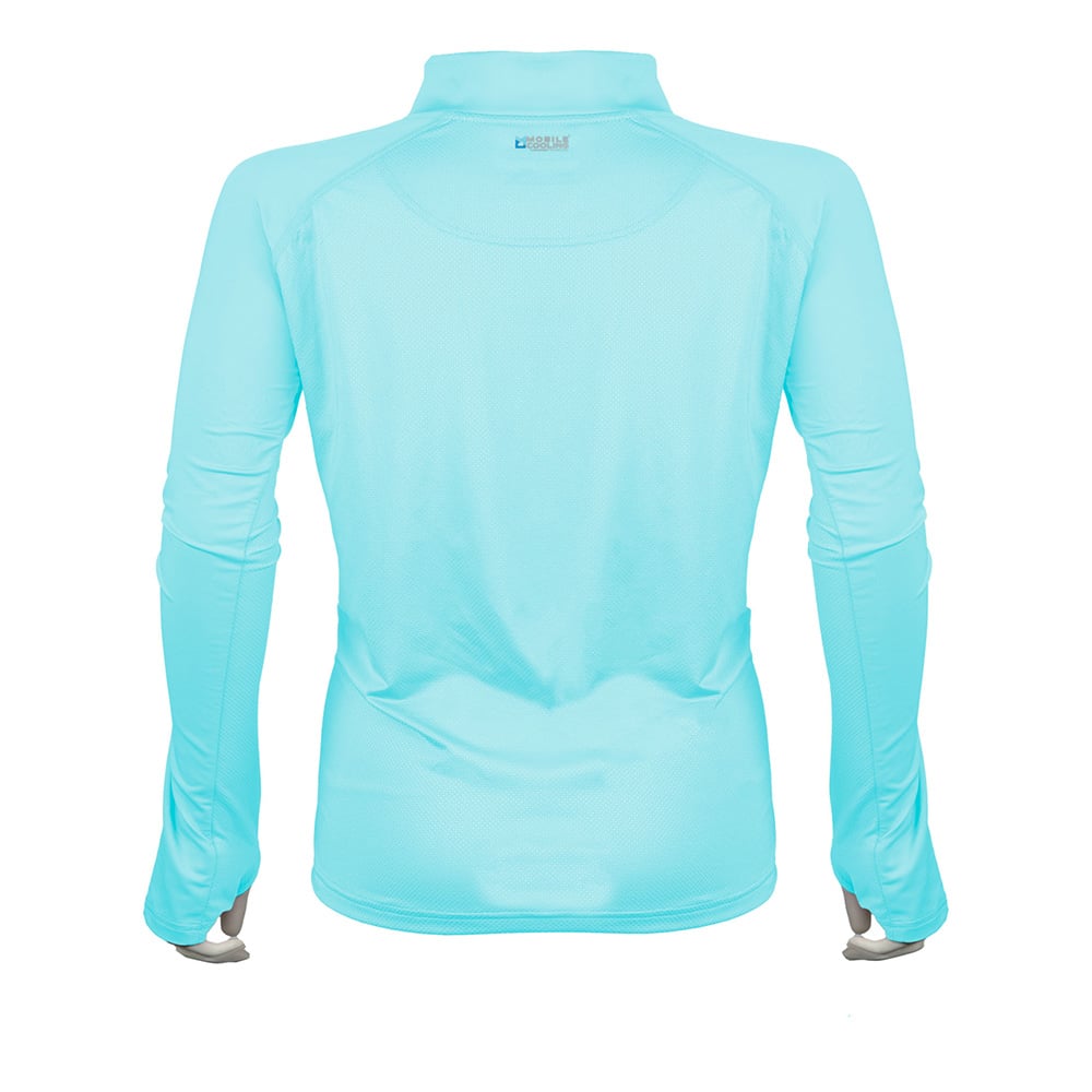 Mobile Cooling MCWT07 Women's Odor Control Long Sleeve with 1/4 Zip - Gorvex.com