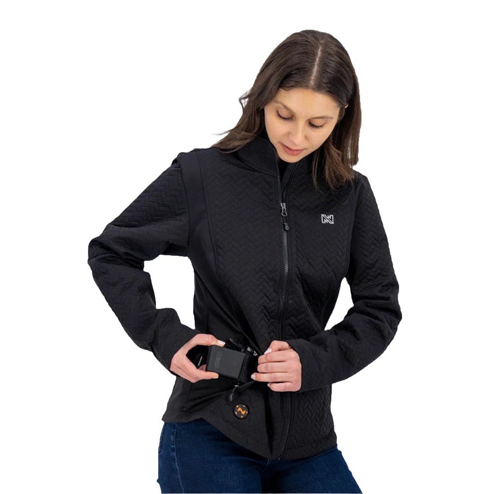 Mobile Warming MWJ19W08 Sierra Women's 7.4 - volt Heated Zip Jacket - Gorvex.com