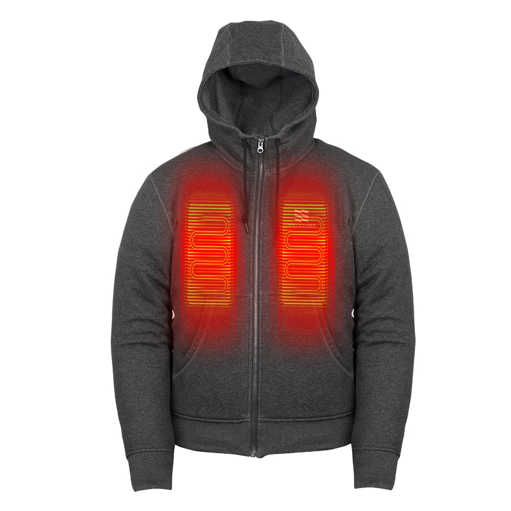 Mobile Warming MWMJ18 Phase Plus Men's Heated Full Zip Hoodie - Gorvex.com