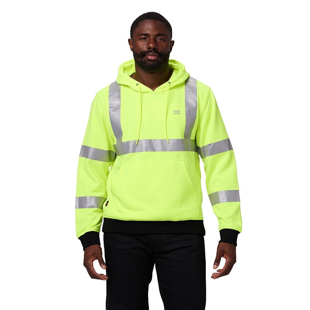 Mobile Warming MWMJ2410 Men's Hi - Vis Heated Pullover Hoodie - Gorvex.com