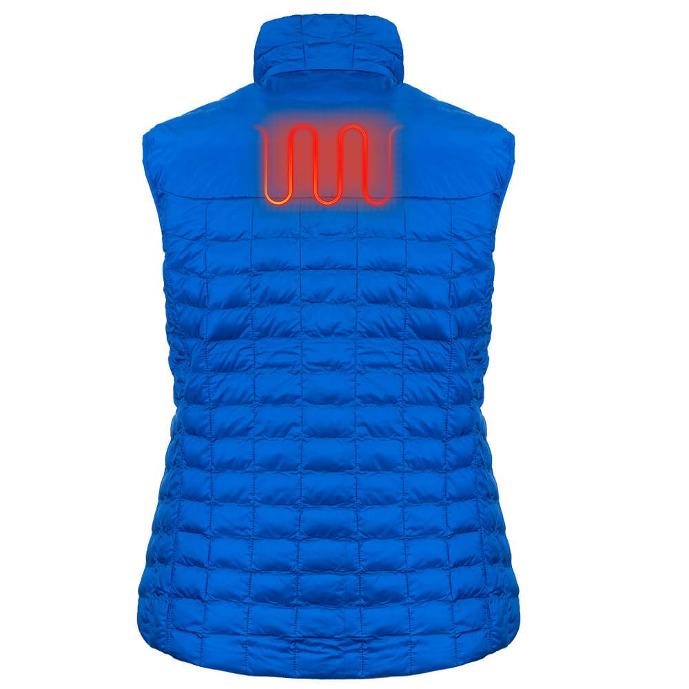 Mobile Warming MWWV04 Backcountry Women's Heated Puffer Vest - Gorvex.com