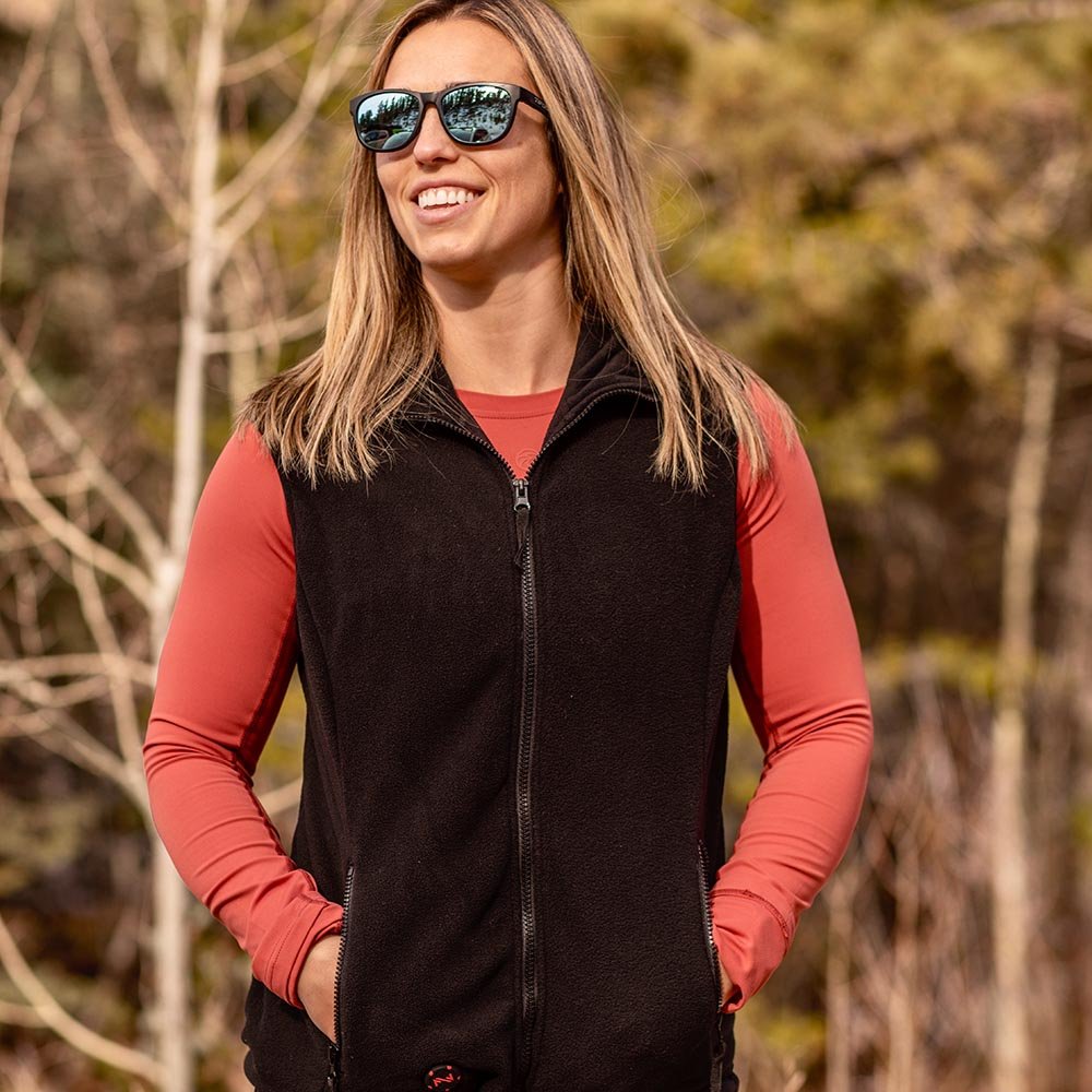 Mobile Warming MWWV18 Trek Women's Fleece Heated Vest - Gorvex.com