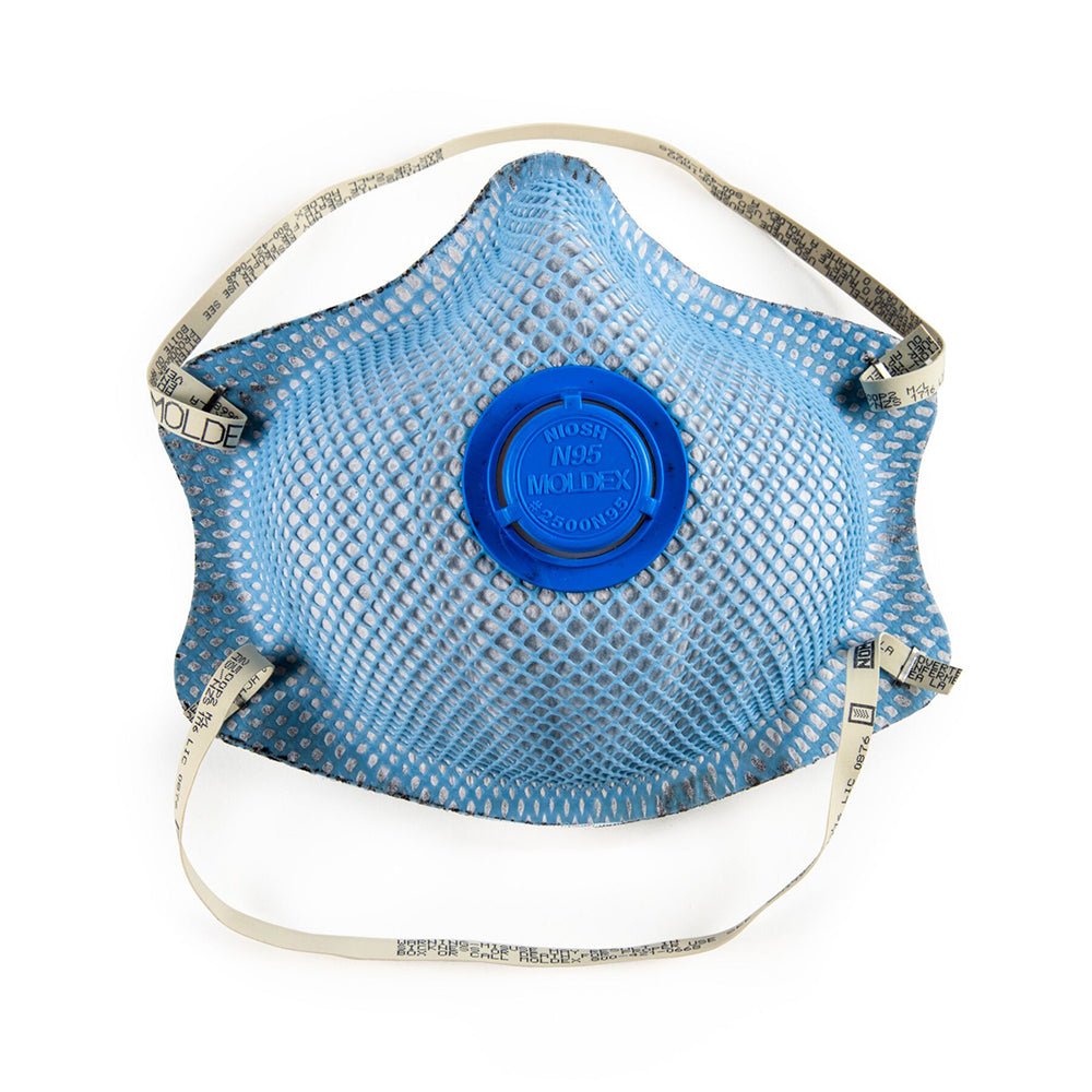 Moldex 2500 N95 Particulate Disposable Respirator Acid Gas, M/L, 1 bag (10 pieces) - Gorvex.com