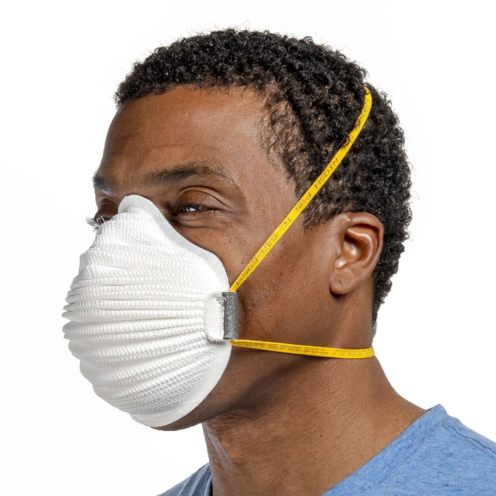 Moldex AirWave 4300 P95 Disposable Respirator with SmartStrap, M/L, 1 box (8 pieces) - Gorvex.com