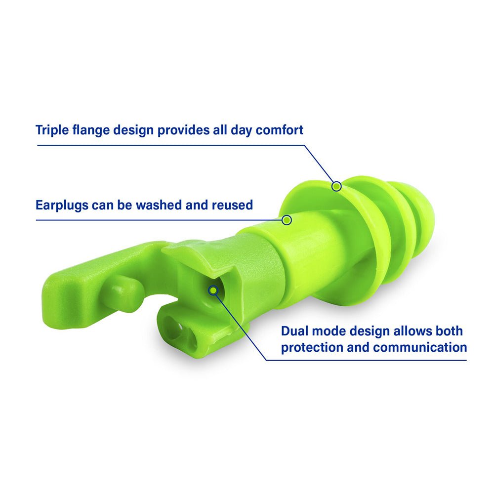 Moldex Dual Mode Earplugs 6770, with Cord and Pocket - Pak, 1 box (50 pairs) - Gorvex.com