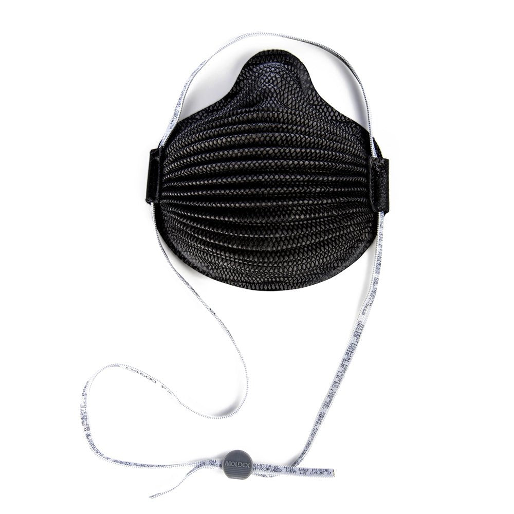 Moldex N95 AirWave Black Disposable Respirator, 1 box (10 pieces) - Gorvex.com