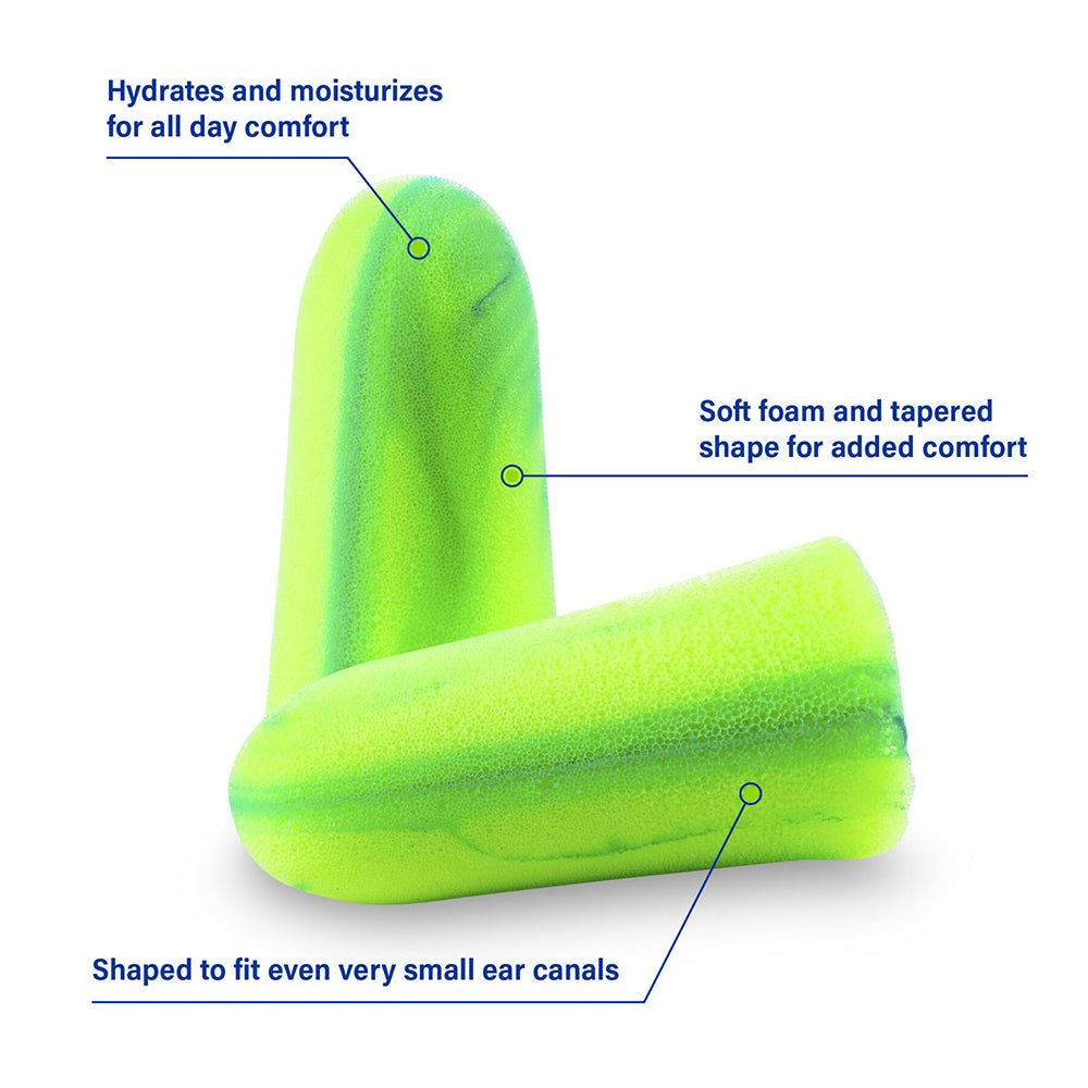 Moldex Soothers Uncorded Disposable Earplugs 6680, NRR 33, 1 box (200 pairs) - Gorvex.com