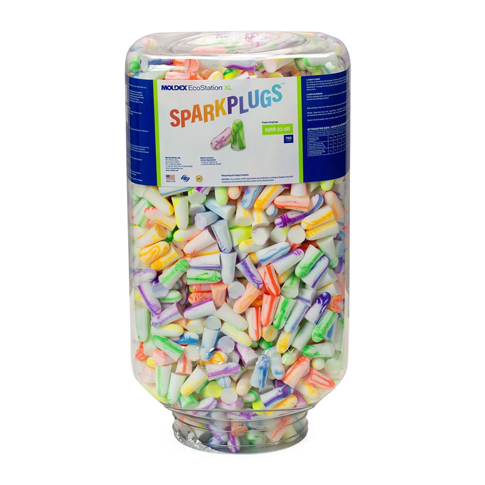 Moldex SparkPlugs EcoStation XL 6534 Earplug Refill (750 pairs) - Gorvex.com