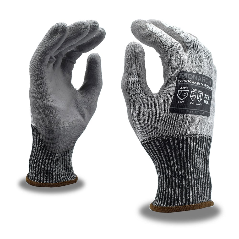 MONARCH PU™ 37PU ANSI Cut A3 High Performance Glove with PU Palm Coating, 1 pair - Gorvex.com