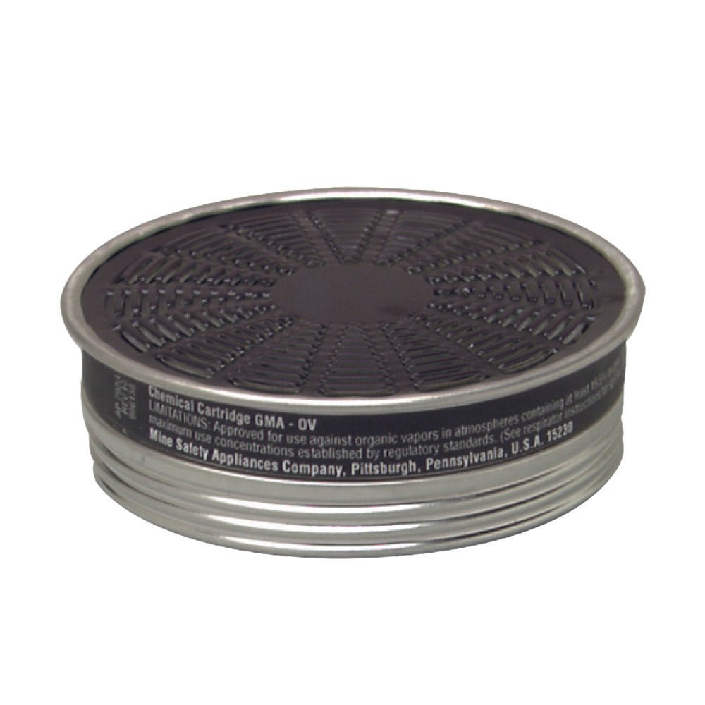 MSA 464031 OV GMA Filter Comfo Respirator Cartridge, 1 pack (10 cartridges) - Gorvex.com