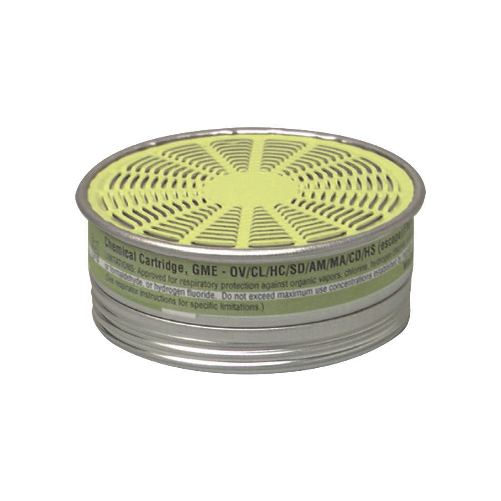 MSA 492790 Multigas GME Filter Comfo Respirator Cartridge, 1 pack (10 cartridges) - Gorvex.com