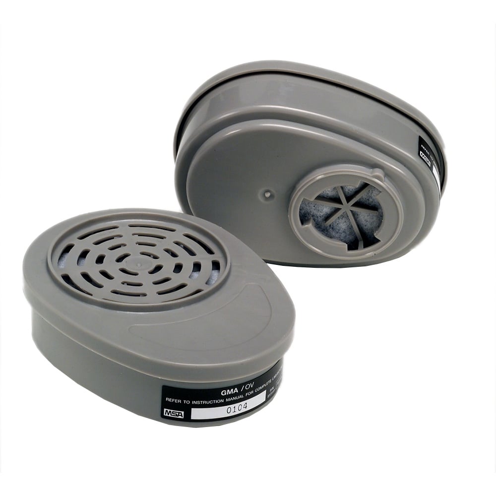 MSA 815355 Advantage® Respirator Cartridge for OV & GMA, 1 pair - Gorvex.com