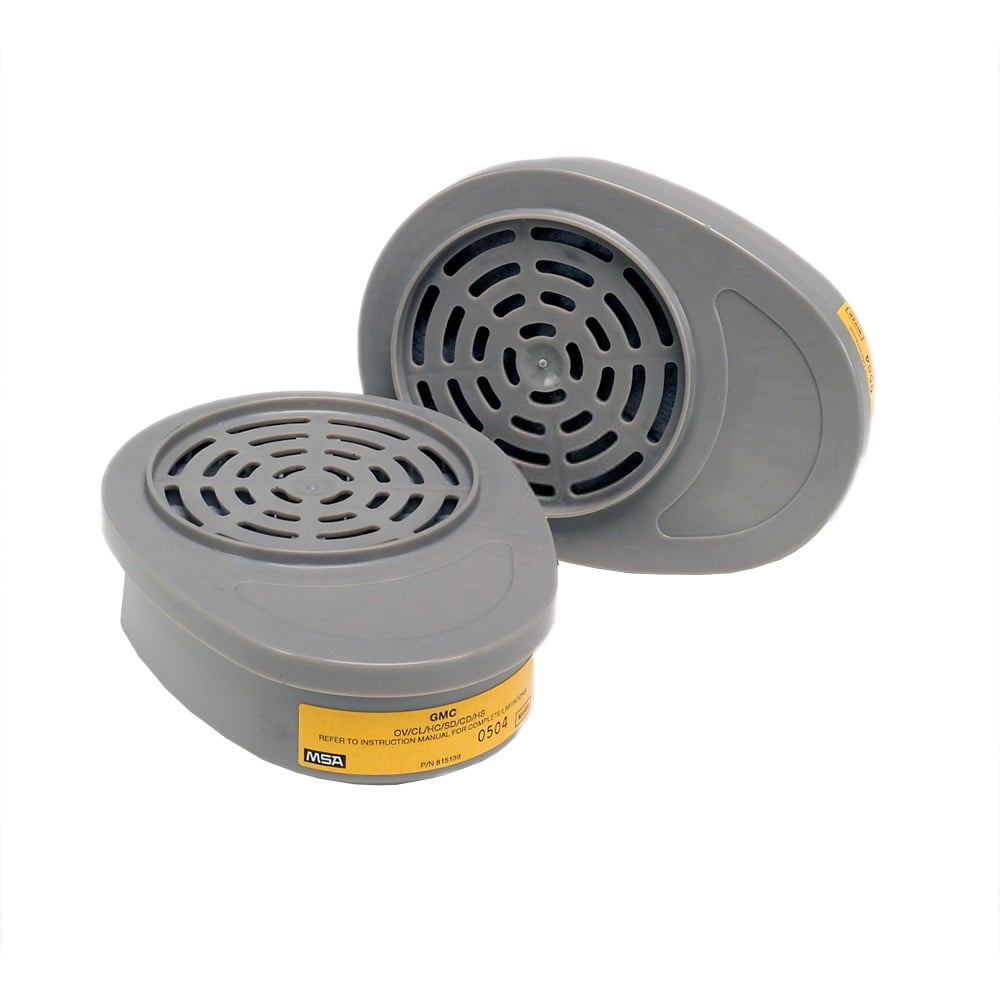 MSA 815357 OV/Acid Gas GMC Advantage Respirator Cartridge, 1 pair - Gorvex.com
