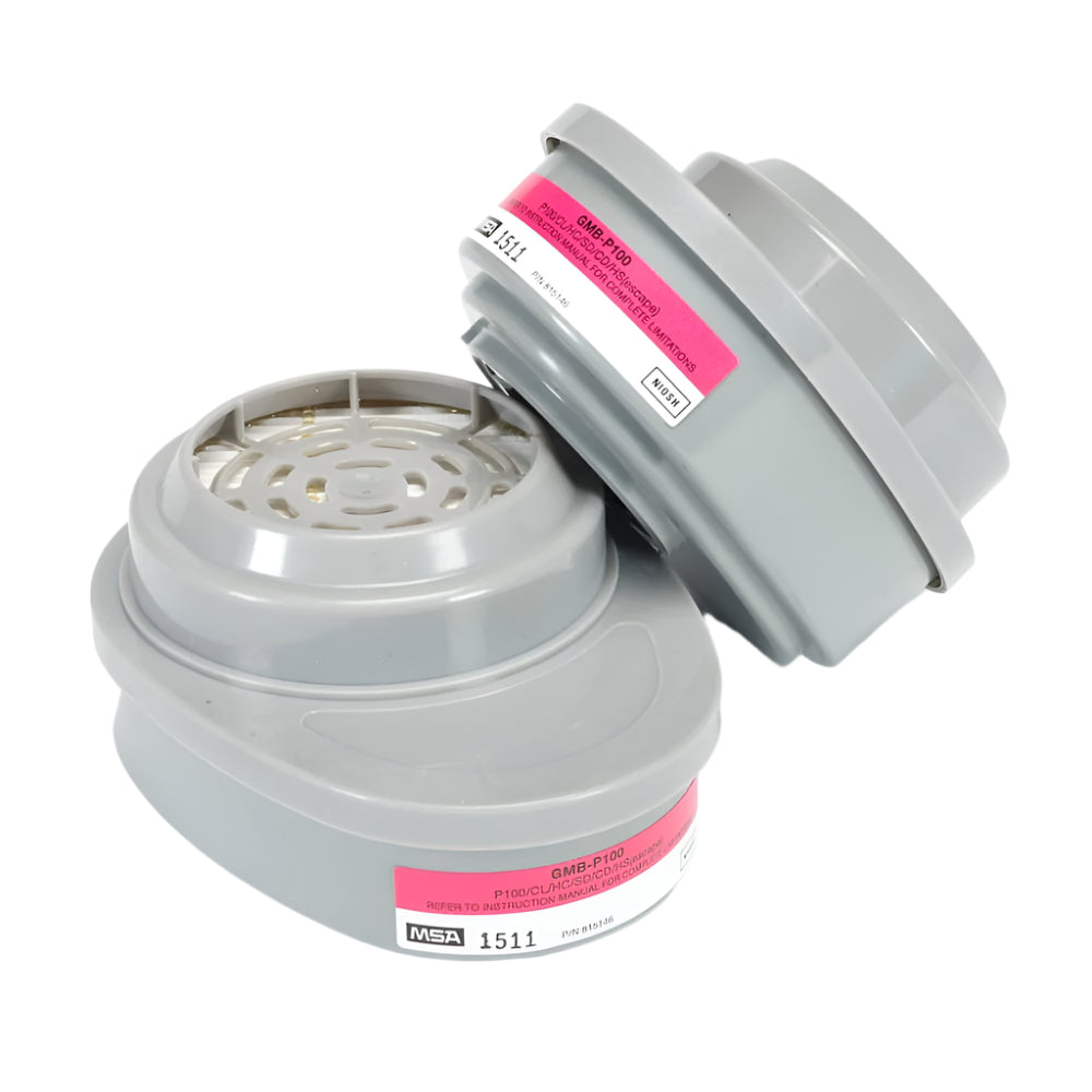 MSA 815363 Acid Gas GMB - P100 Advantage Respirator Cartridge, 1 pair - Gorvex.com