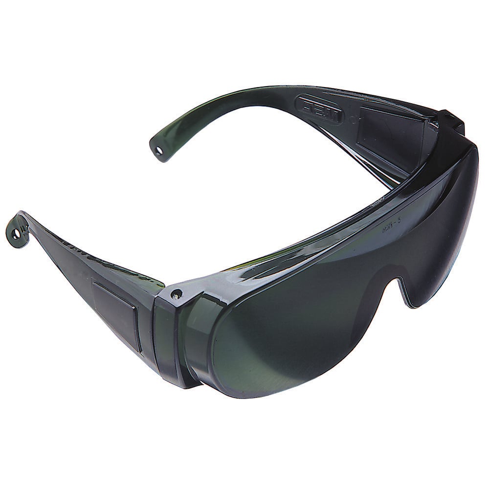 MSA Clearvue® 10012847 Shade 5 IR Welding Safety Glasses, Gray, 1 pair - Gorvex.com