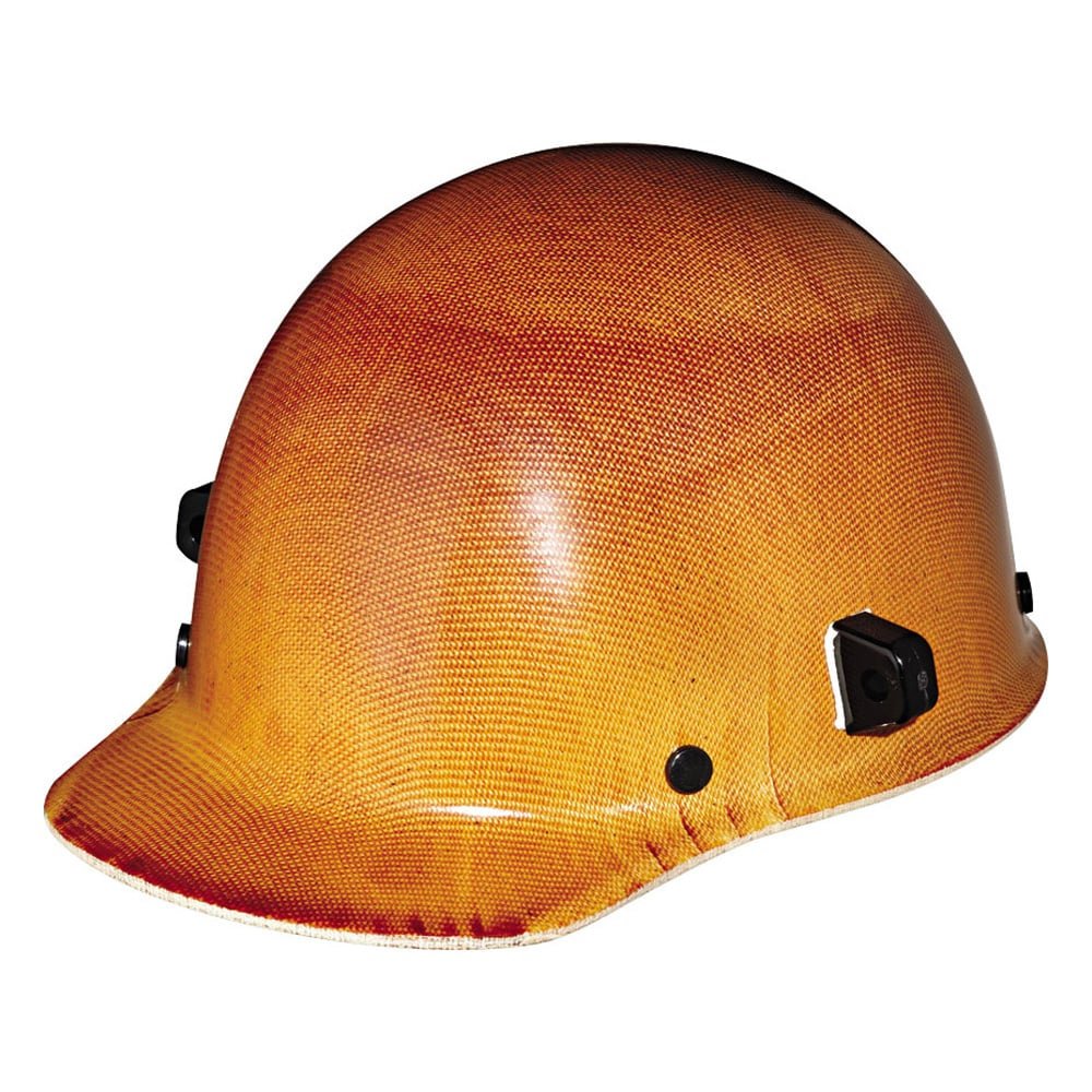 MSA Skullgard® Cap Style Hard Hat with Welders Lug, Natural Tan - Gorvex.com
