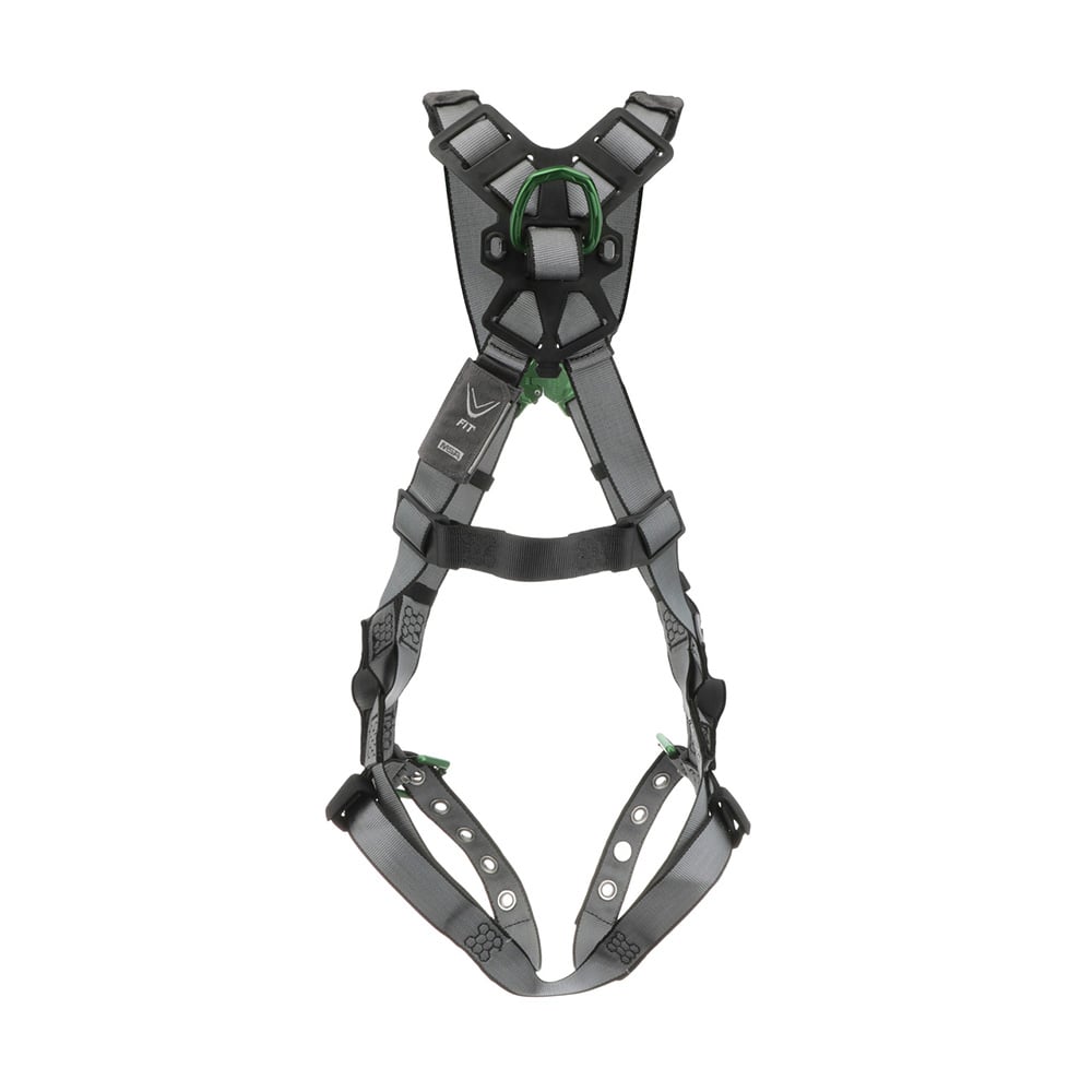 MSA V - FIT™ Unpadded Harness Tongue Buckle Leg Straps + Back D - Ring - Gorvex.com
