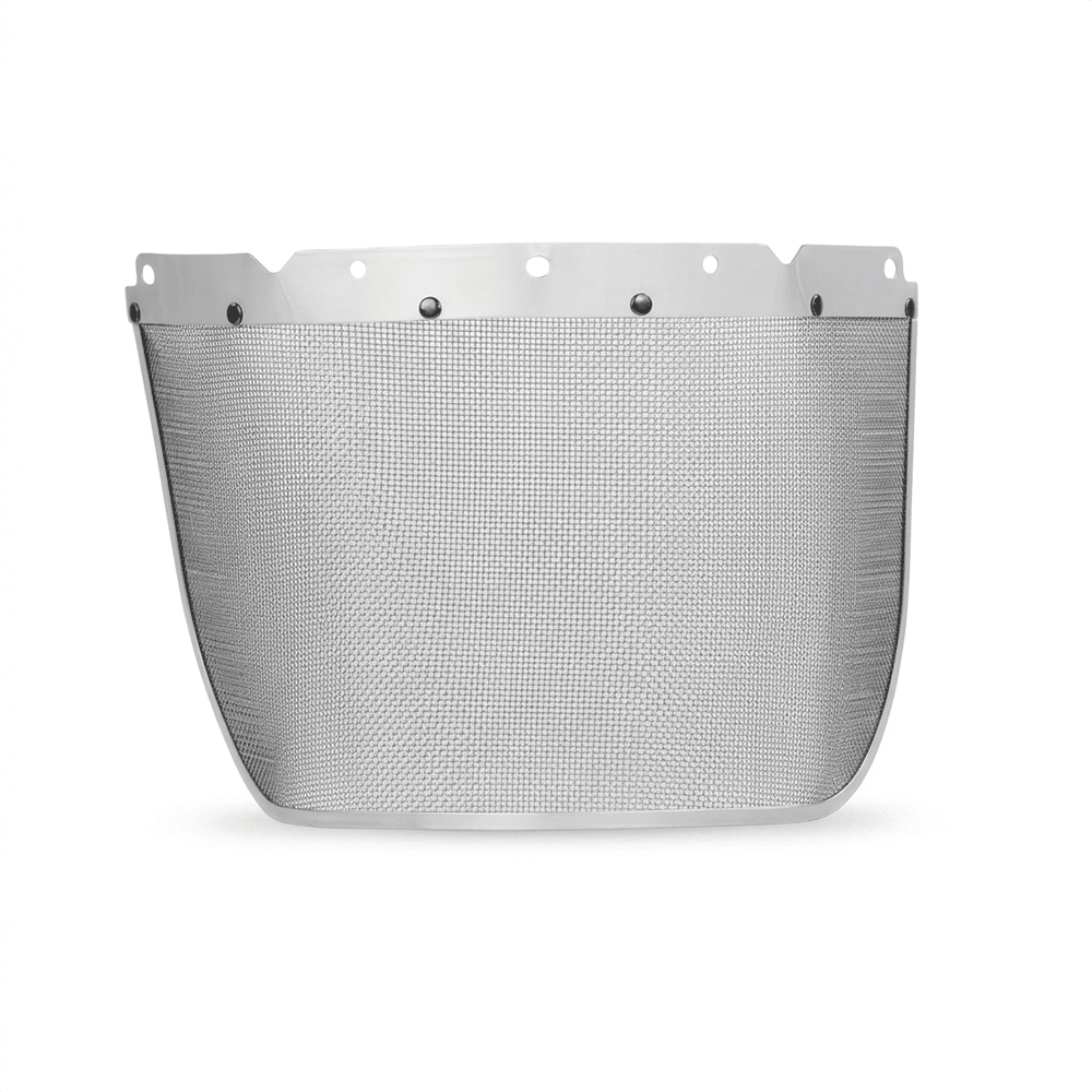 MSA V - Gard® Aluminum - Bound Mesh Visor - Gorvex.com
