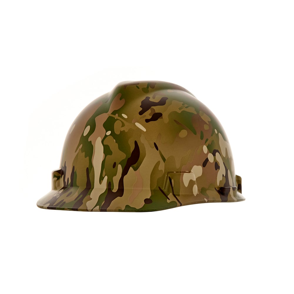 MSA V - Gard® Hydro Dipped Cap Style Hard Hat with Ratchet Suspension - Gorvex.com