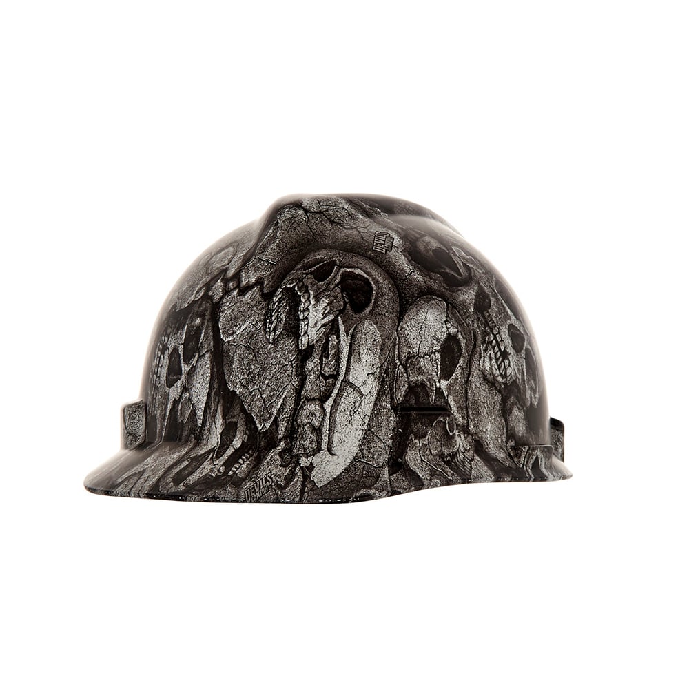 MSA V - Gard® Hydro Dipped Cap Style Hard Hat with Ratchet Suspension - Gorvex.com