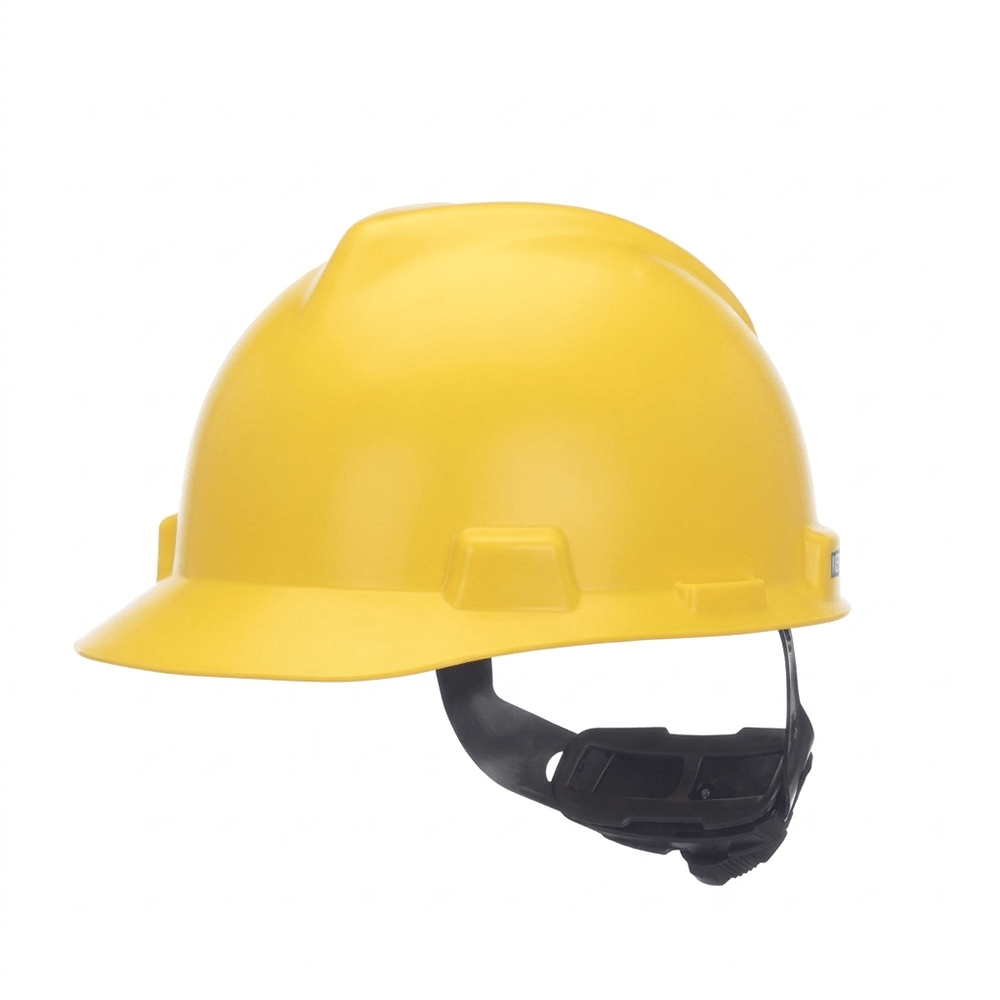 MSA V - Gard® Matte Cap Style Hard Hat with Ratchet Suspension - Gorvex.com