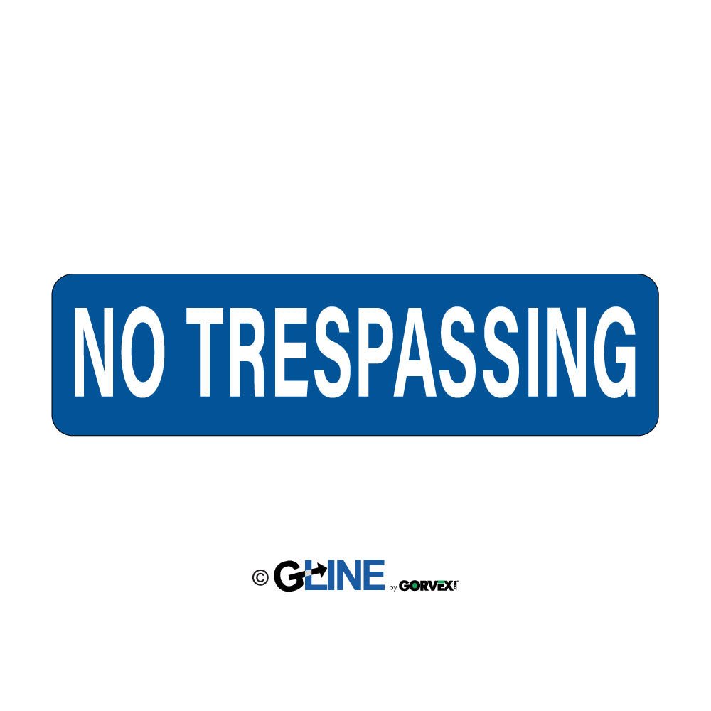 No Trespassing - General Sign - Gorvex.com