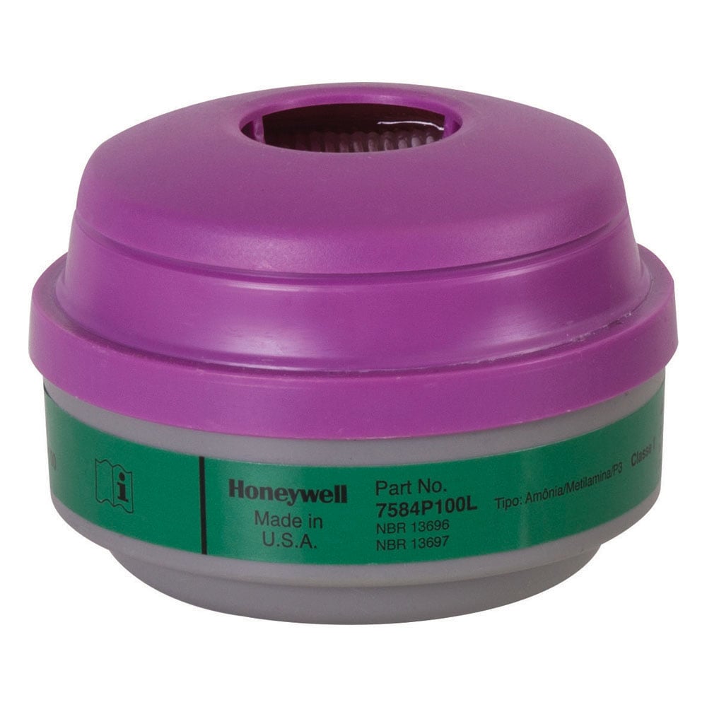 North N Series Amm/Methyl P100 Cartridge/Filter Combination, 1 pair - Gorvex.com