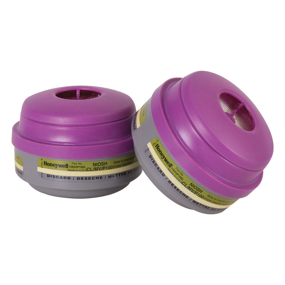 North N Series Mercury Vapor P100 Cartridge/Filter Combination, 1 pair - Gorvex.com