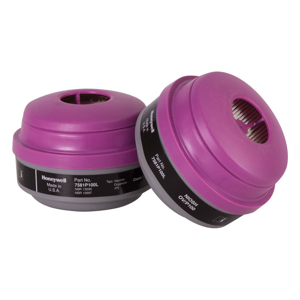 North N Series OV and P100 Cartridge/Filter Combination, 1 pair - Gorvex.com