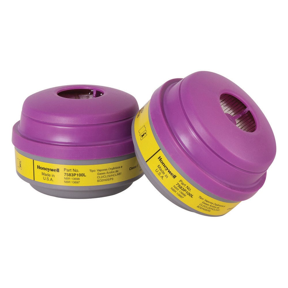 North N Series OV/AG/P100 Cartridge/Filter Combination, 1 pair - Gorvex.com