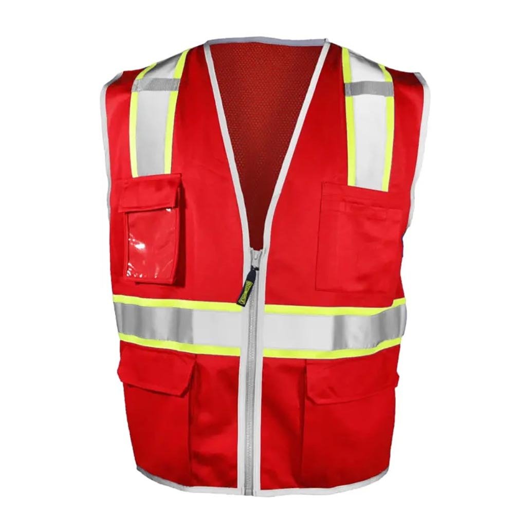 Occunomix LUX - XTOMSZ Non ANSI Colored Surveyor Vest - Gorvex.com
