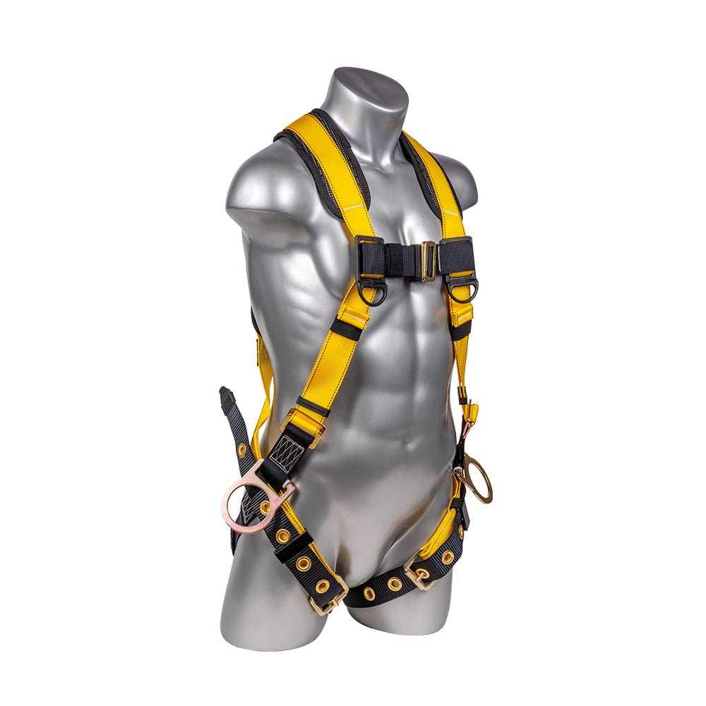 Palmer Safety Hammerhead Harness with Grommet Legs & Back/Side D - Rings - Gorvex.com