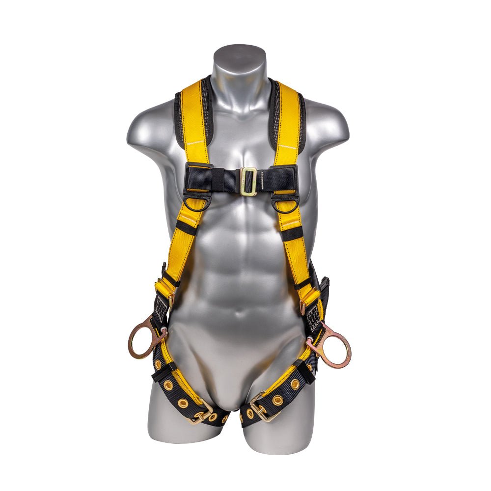 Palmer Safety Hammerhead Harness with Grommet Legs & Back/Side D - Rings - Gorvex.com