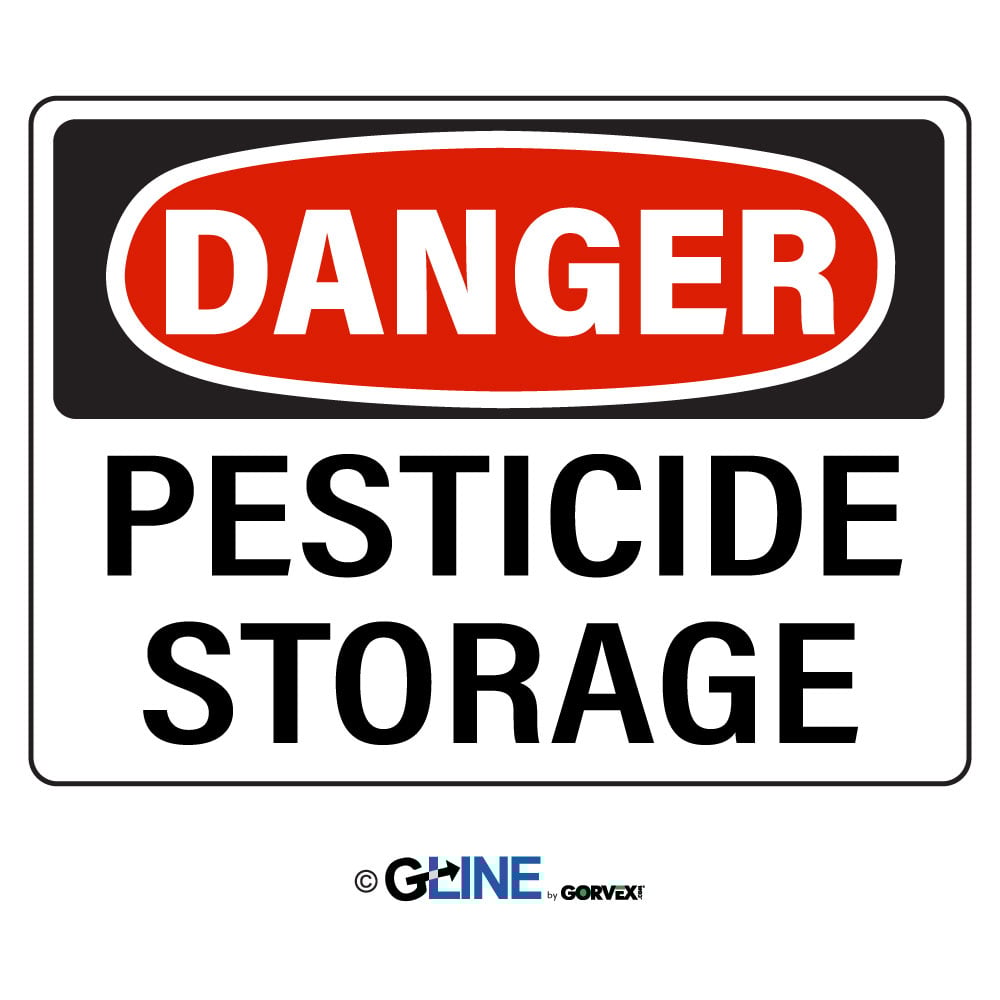 Pesticide Storage - Danger Sign - Gorvex.com