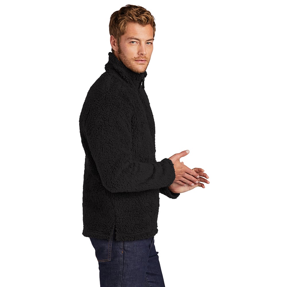 Port Authority F130 Quarter Zip Sherpa Fleece Pullover - Gorvex.com