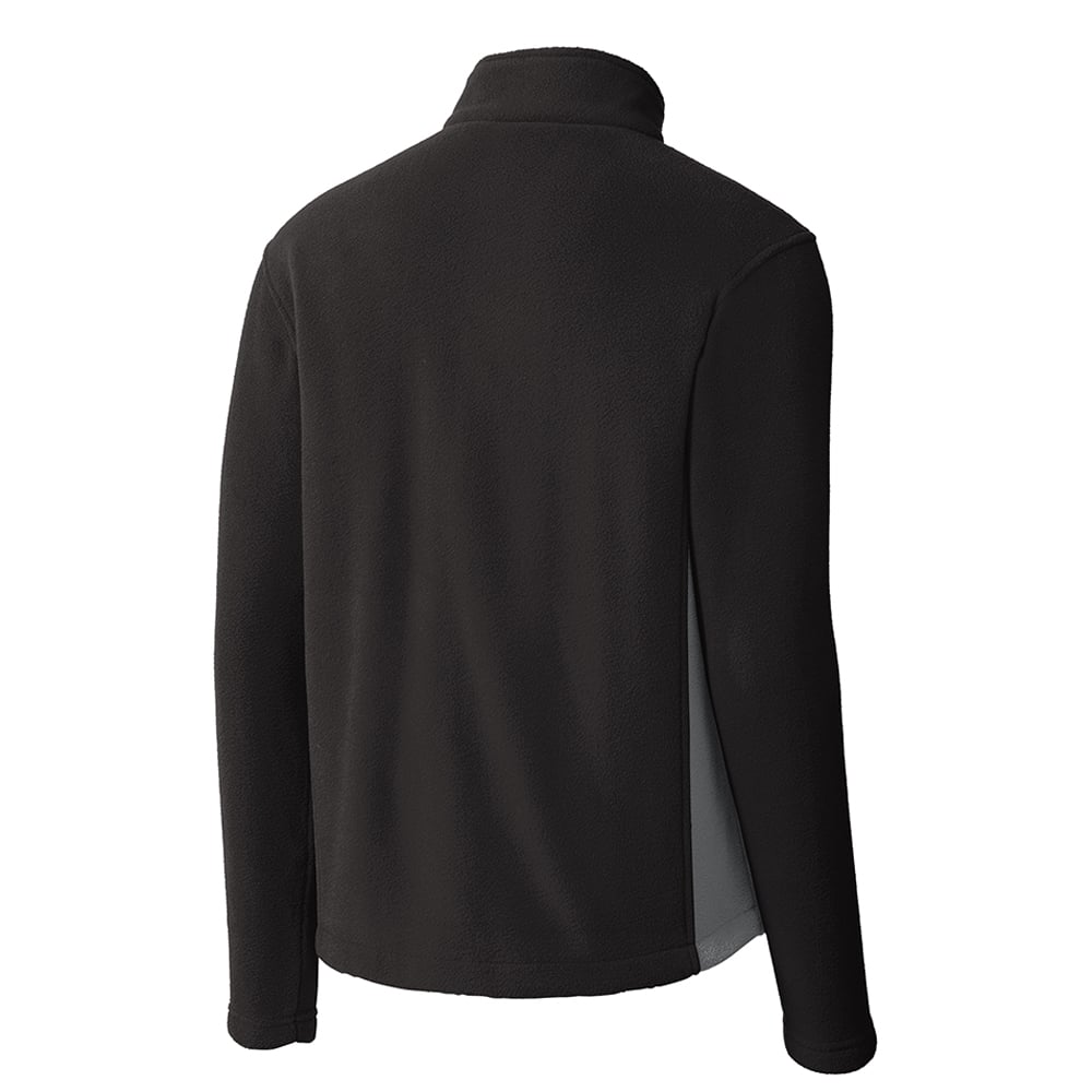 Port Authority F216 Colorblock Value Midweight Fleece Full Zip Jacket - Gorvex.com