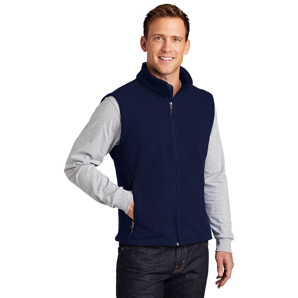 Port Authority F219 Value Midweight Fleece Full Zip Vest - Gorvex.com