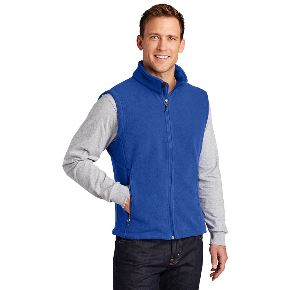 Port Authority F219 Value Midweight Fleece Full Zip Vest - Gorvex.com
