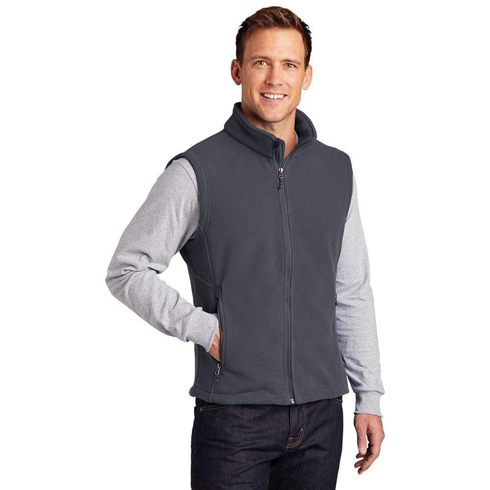 Port Authority F219 Value Midweight Fleece Full Zip Vest - Gorvex.com