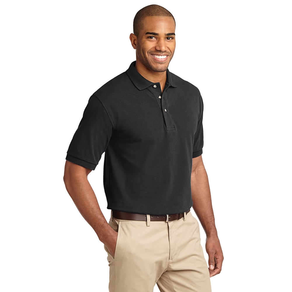 Port Authority K420 Heavyweight Short Sleeve Cotton Pique Polo - Gorvex.com