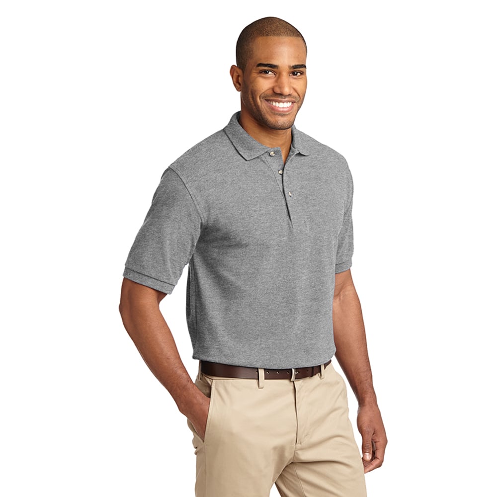 Port Authority K420 Heavyweight Short Sleeve Cotton Pique Polo - Gorvex.com