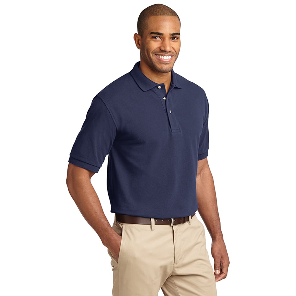 Port Authority K420 Heavyweight Short Sleeve Cotton Pique Polo - Gorvex.com