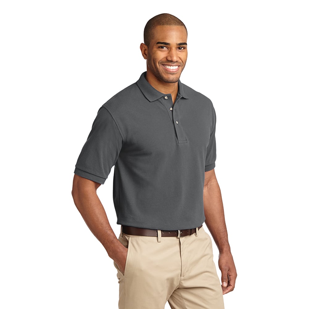 Port Authority K420 Heavyweight Short Sleeve Cotton Pique Polo - Gorvex.com