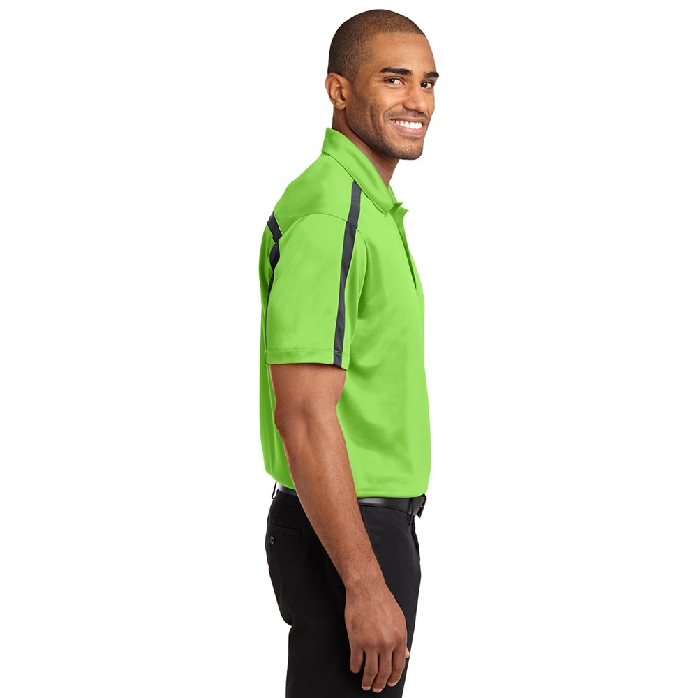 Port Authority K547 Silk Touch Performance Colorblock Stripe Polo - Gorvex.com