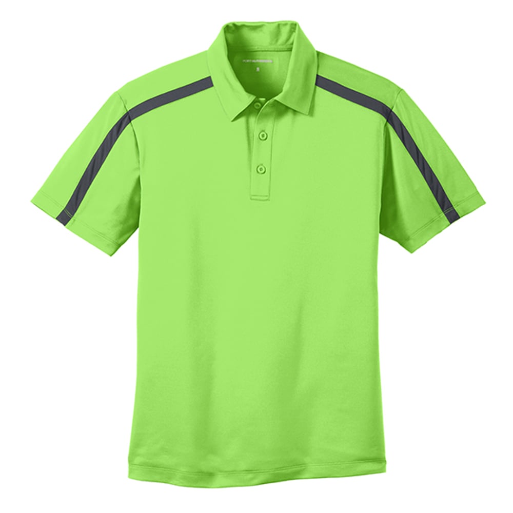 Port Authority K547 Silk Touch Performance Colorblock Stripe Polo - Gorvex.com